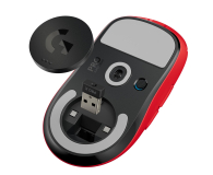 LOGITECH G Pro X Superlight 910-006784 czerwona - 1080188 - zdjęcie 6